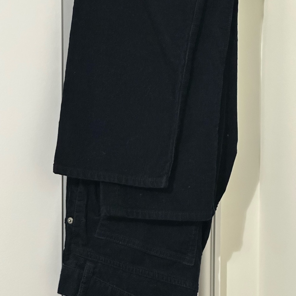 J. Crew Men's Dark Blue Corduroy Bootcut pants Size 30 Waist